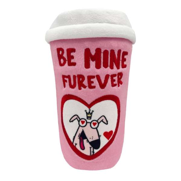 Hundespielzeug BE MINE FUREVER COFFEE