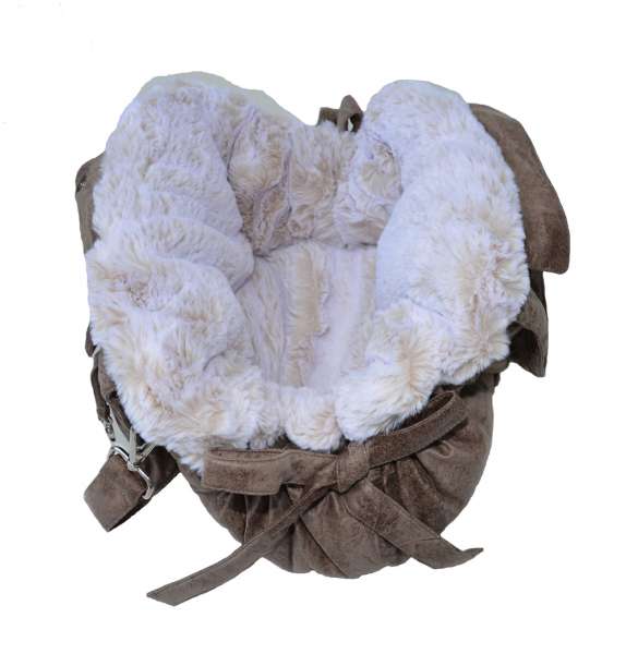 Luxus Hundetasche Monaco - Beige-Creme