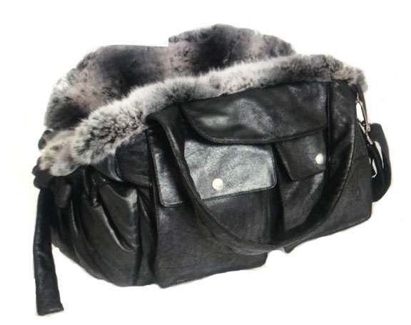Designer Hundetasche City Deluxe - Black