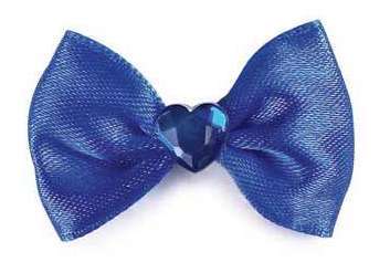 Haargummi Blue Heart