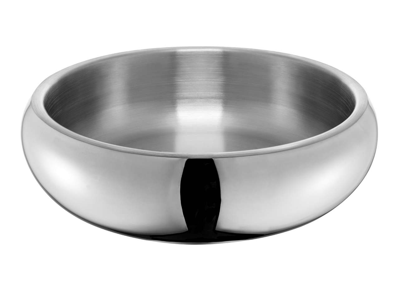 Hundenapf Edelstahl In Knochenform - 2 Herausnehmbare Schüsseln, Grün