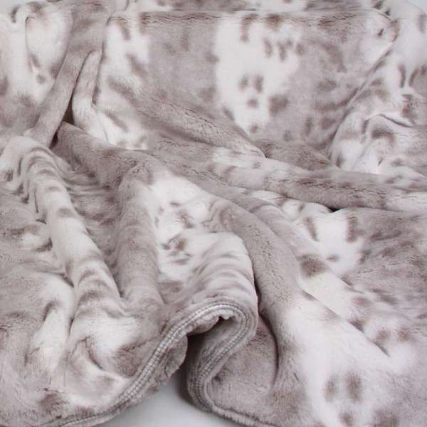 Hundedecke Super Soft Snow Leopard - Platinum