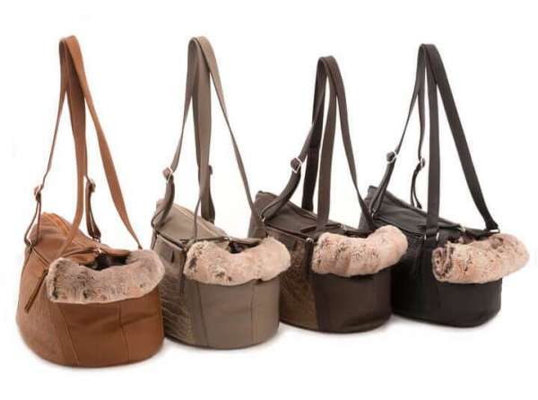 Hundetasche Florentina Petit - Croco Edition