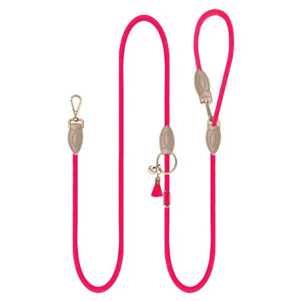 Verstellbare Tauleine Rund KAYA - Raspberry