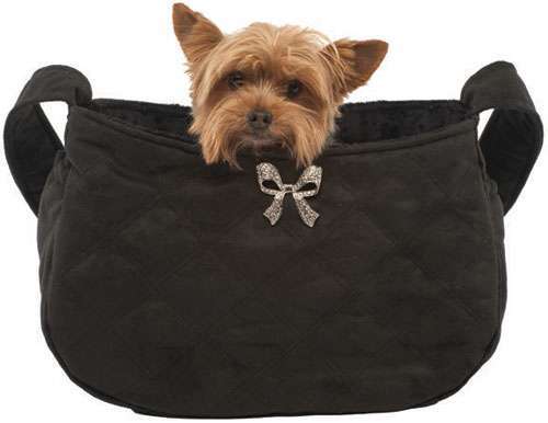 Hundetasche Beverly Hills Black