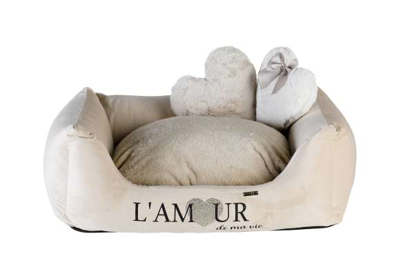 Designer Hundebett LÁMOUR DE MA VIE