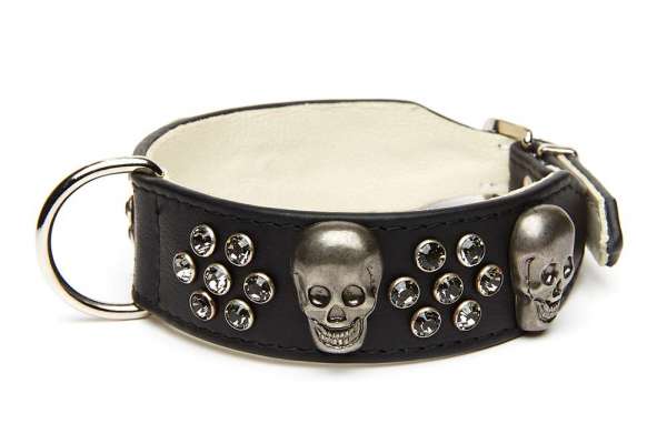 Hundehalsband Jolly Roger - Black-Smoky