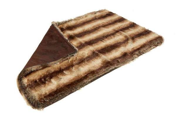 Hundedecke St. Moritz Chinchilla Brown-Vintage Brown
