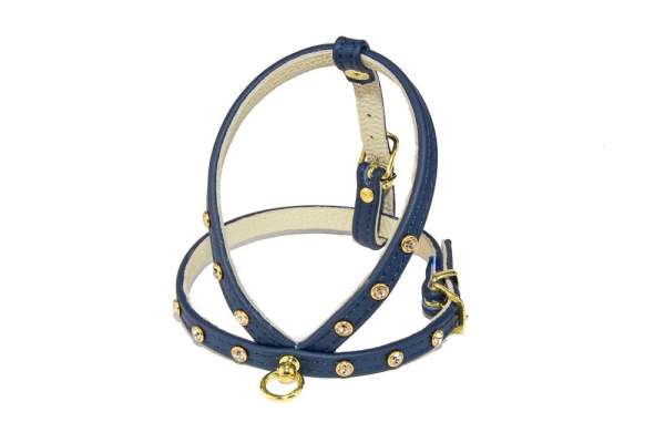 Hundegeschirr Shiny Petit - Navyblue