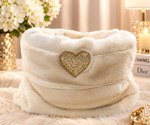 Hundedecke Cuddle Cup Capri Chinchilla 3 in 1 - Panna Cotta