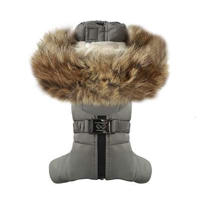 Hunde-Overall St. Moritz - Grey