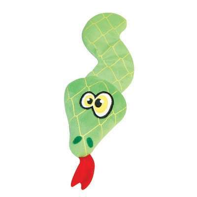Hundespielzeug Green Snake Plüsch