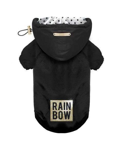 Hunde-Regenmantel Arco - Black