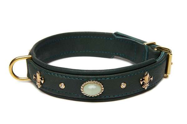 Hundehalsband Little Venice - Racing Green