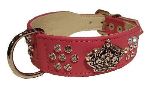 Hundehalsband Majestic Glam - Pink