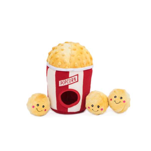 Interaktives Hundespielzeug Popcorn Bucket